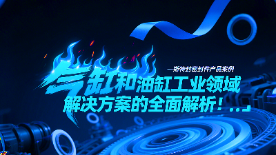 斯特封密封圈产品案例丨气缸和油缸工业领域解决方案的全面解析！