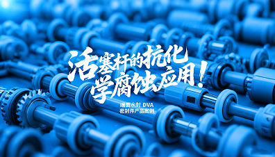 端面水封DVA密封圈产品案例 ® 活塞杆的抗化学腐蚀应用！