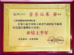 2022牛商争霸团队季军-东晟唇形密封圈