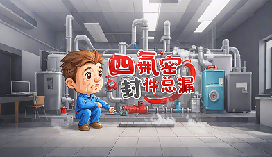 四氟密封圈总漏案例丨可能是你安装时3次“瞎折腾”！‌