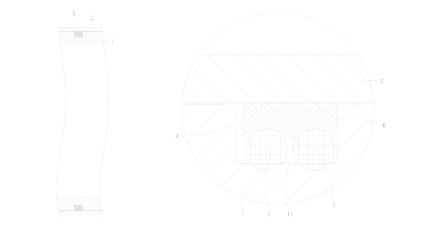 新型的多组旋转密封结构的剖视结构图1一种多组旋转密封件结构图