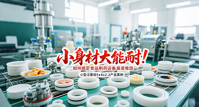 小型泛塞封5x8x2.2产品案例 ® 小身材大能耐：这款密封圈如何搞定食品制药设备漏液难题！