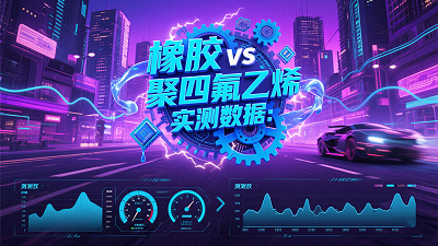 泵阀密封圈材料对比：橡胶 vs 聚四氟乙烯——百组实测数据揭示本质差异