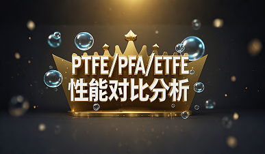 PTFE/PFA/ETFE环境造型案例丨工程氟塑料制品的核心材料性能对比分析！