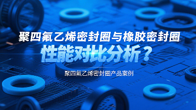 聚四氟乙烯密封圈与橡胶密封圈性能对比分析？
