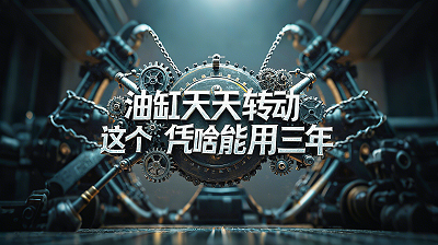 油缸天天来回动，这个TC骨架丁腈橡胶油封凭啥能用三年？