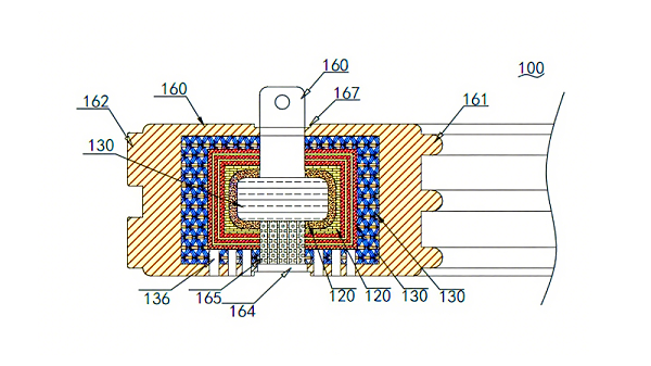 专利产品案例 ® 一种具有导电效果的密封件结构图