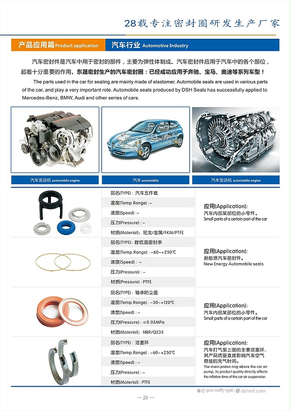 汽车密封件祥情页