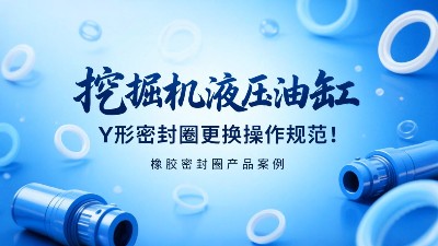 挖掘机液压油缸Y形密封圈更换操作规范！