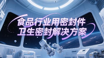 食品行业：双层弹簧泛塞封密封圈的卫生密封解决方案！