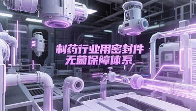 制药行业丨双层弹簧泛塞封密封圈 ® 无菌保障体系！