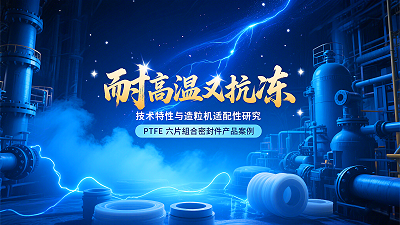 耐高温又抗冻！PTFE六片組合密封圈丨技术特性与造粒机适配性研究！