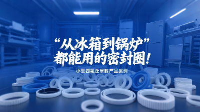 小型四氟泛塞封产品案例丨从冰箱到锅炉都能用的密封圈！