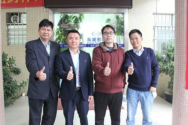 广州和徐州机械行业来访东晟密封