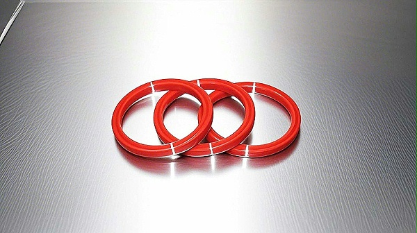 123带档圈双唇形密封圈