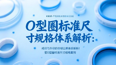 O型圈标准尺寸规格体系解析：线径与外径的全球公差体系解析！
