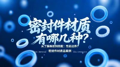 密封圈材质有哪几种？从丁晴橡胶到四氟：7大密封材料的性能边界？