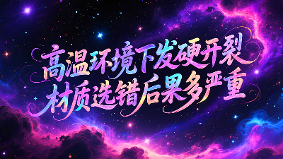 O型圈6个应用场景案例 ® 高温环境下发硬开裂？材质选错后果多严重？