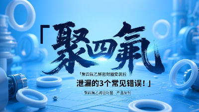 聚四氟乙烯密封圈安装后泄漏的3个常见错误！‌