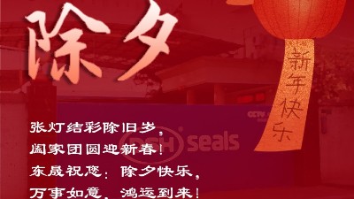 东晟密封祝大家新春快乐！