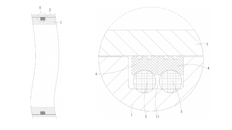 新型的多组旋转密封结构的剖视结构图1一种多组旋转密封件结构图