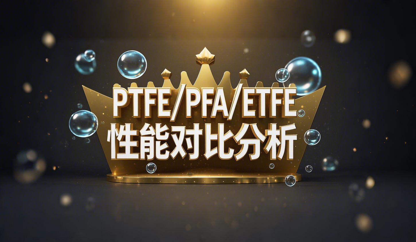 PTFE/PFA/ETFE环境造型案例丨工程氟塑料制品的核心材料性能对比分析！