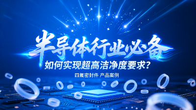 半导体行业必备：四氟密封圈如何实现超高洁净度要求？